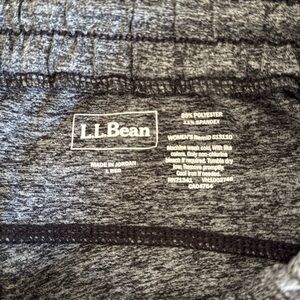 LLbean athletic shorts grey size large